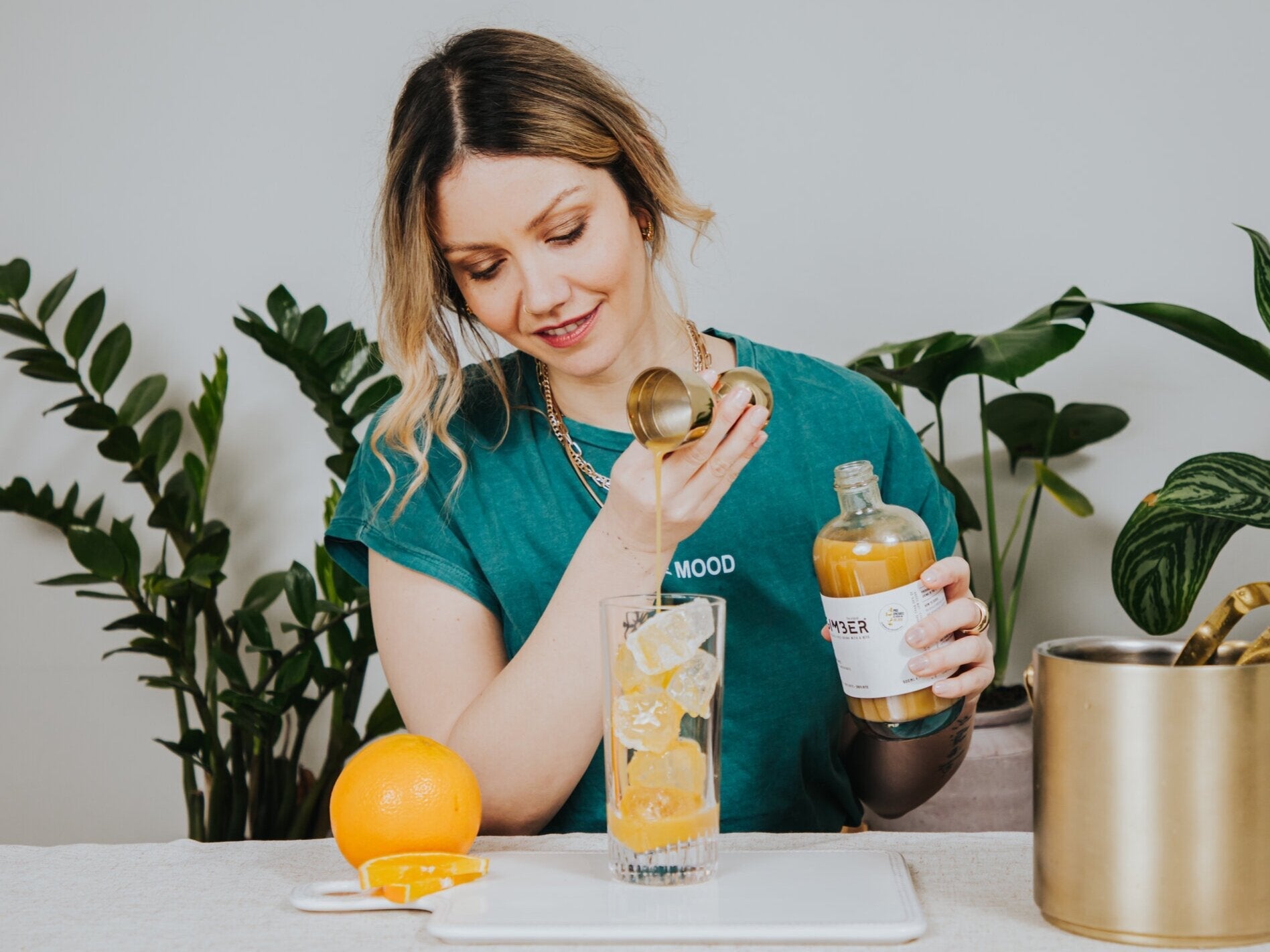 Camille Vidal, Mindful drinker and GIMBER fan
