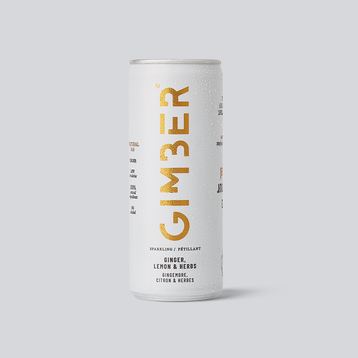 Organic Original No1 Ginger Sparkling RTD Can 250ml